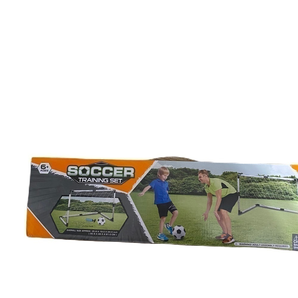 Soccer Training Set Net Pump Ball Hooks NEW Sports Christmas Birthday Gift